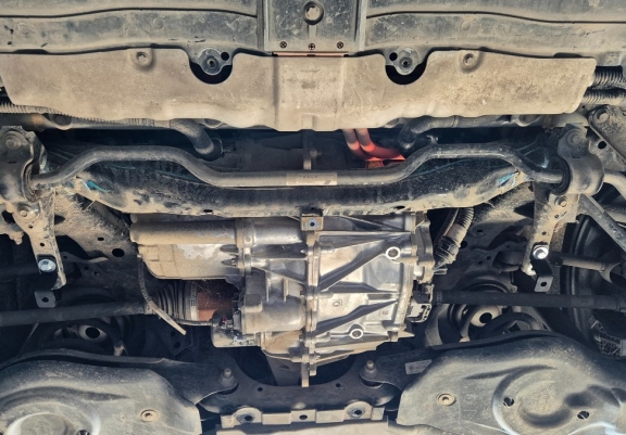 Cubre carter del motor trasero eléctrico Tesla Model Y AWD