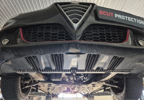 Cubre carter metalico Alfa Romeo Giulietta