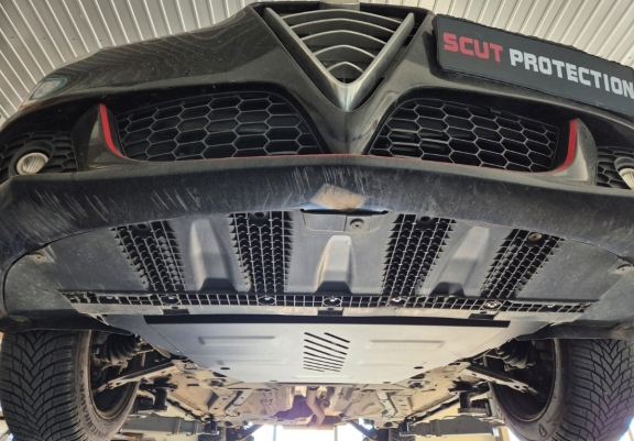 Cubre carter metalico Alfa Romeo Giulietta