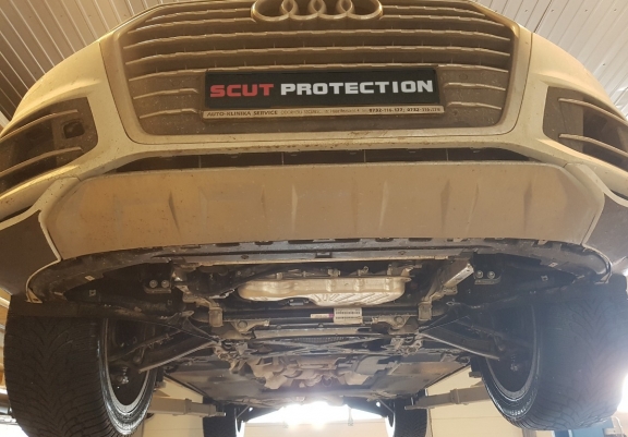 Cubre carter metalico Porsche Cayenne