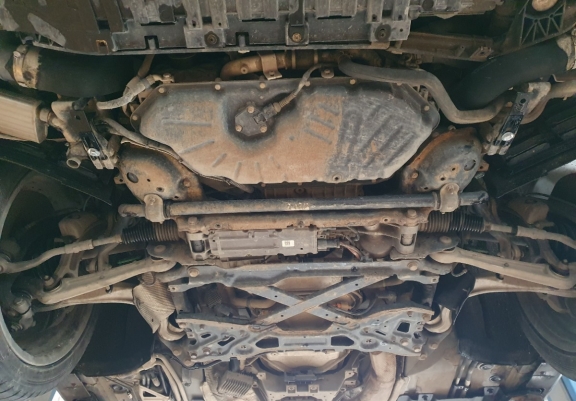 Cubre carter metalico Audi A8