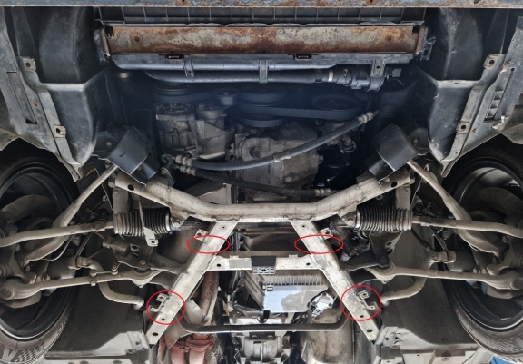 Cubre carter metalico BMW Serie 5 E39