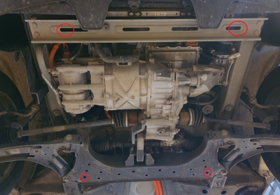 Cubre carter metalico Dacia Spring