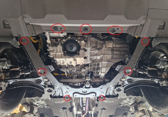 Cubre carter metalico Dacia Bigster - 4x4 + 4x2