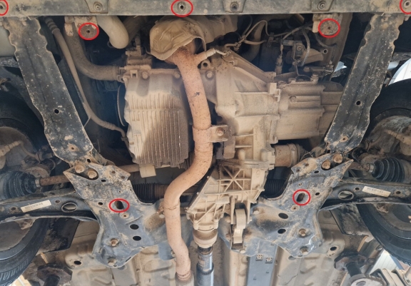 Cubre carter metalico Fiat Panda 4x4