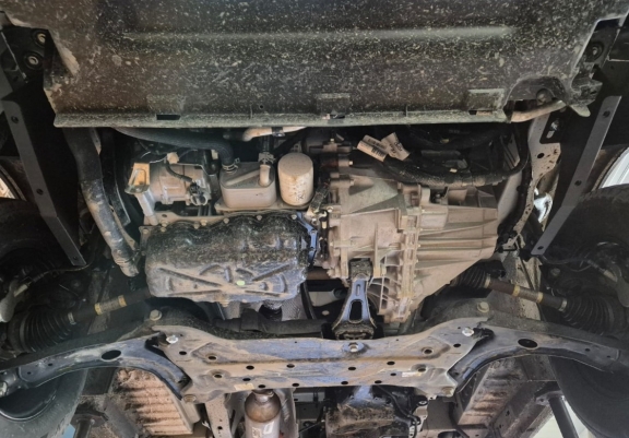 Cubre Carter Metalico Ford Transit - FWD