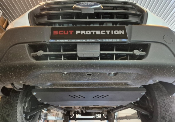 Cubre carter de aluminio Ford Transit Custom - FWD