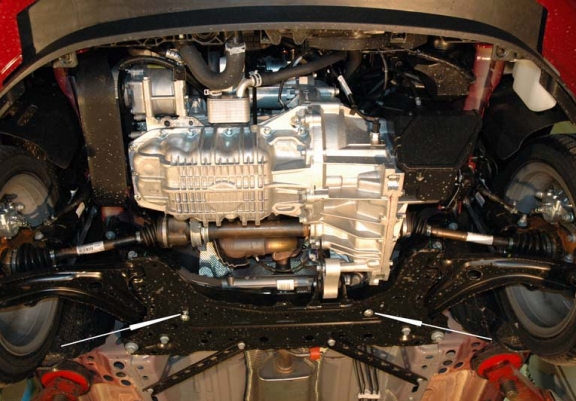 Cubre carter metalico Ford Fiesta