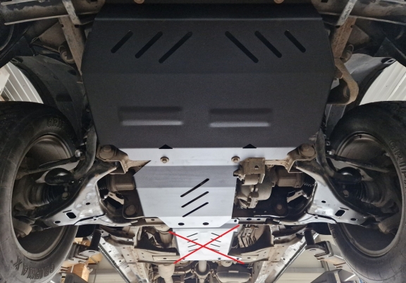 Cubre carter metalico Ford Ranger