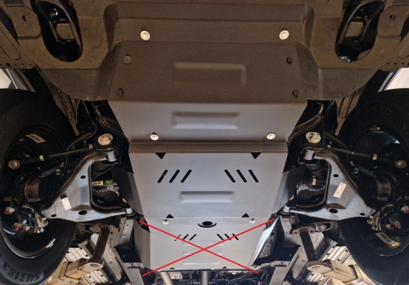 Cubre carter metalico Jac T8