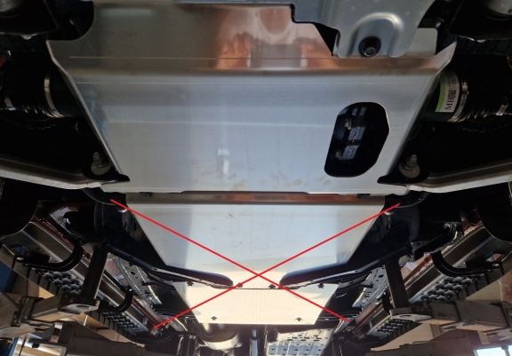 Cubre carter de aluminio Ford Ranger Raptor