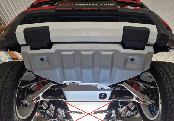 Cubre carter de aluminio Ford Ranger Raptor