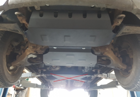 Cubre carter metalico Kia Sorento