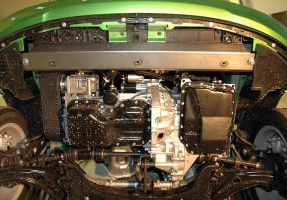 Cubre carter metalico Mazda 2