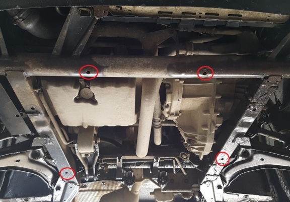 Cubre carter metalico Mercedes Vito