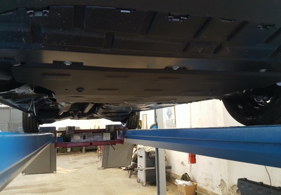 Cubre carter metalico Mercedes V-Class W447 - 2.2 D