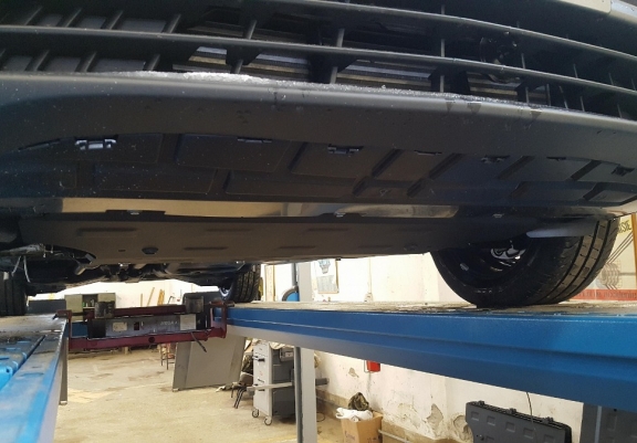 Cubre carter metalico Mercedes V-Class W447 - 2.2 D