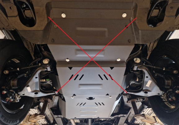 Protector de la caja de cambios Jac T8