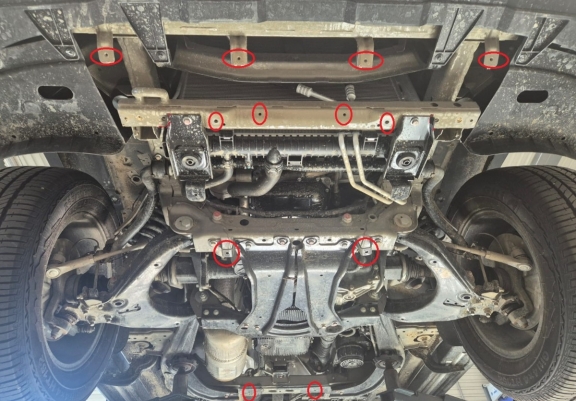 Cubre carter metalico Maxus T60 Max