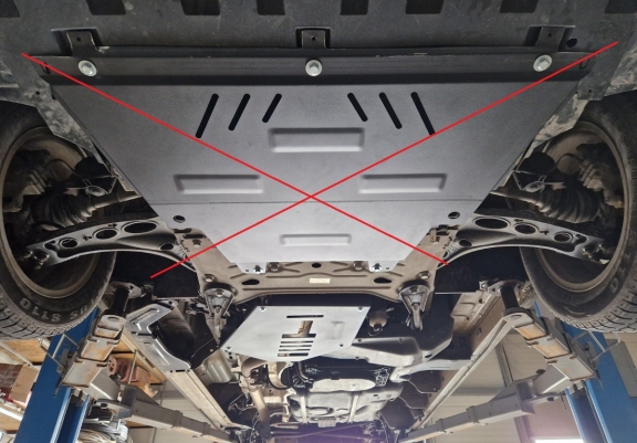 Protector del catalizador/cat lock Nissan Interstar