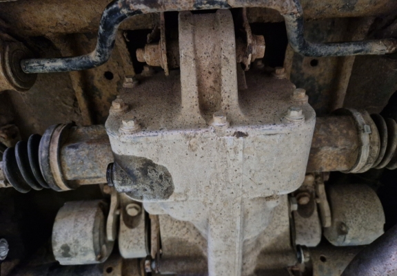 Protector del diferencial Fiat Panda 4x4