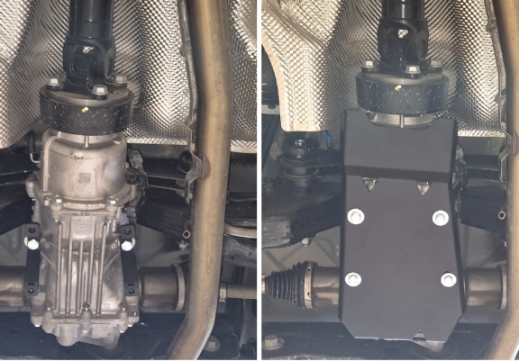 Protector del diferencial trasero Dacia Bigster 4x4