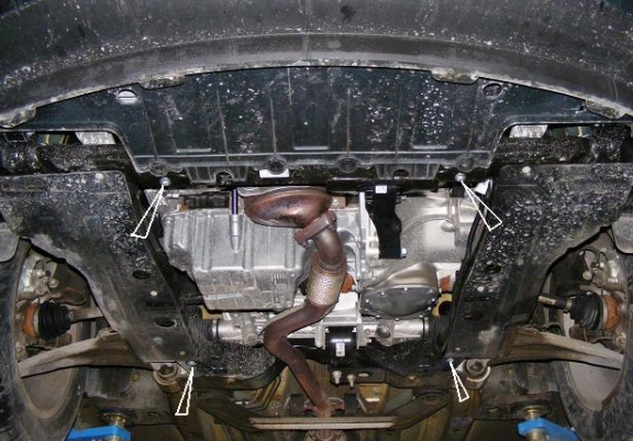 Cubre carter metalico Opel Meriva B