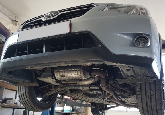 Cubre carter metalico Subaru Forester 4