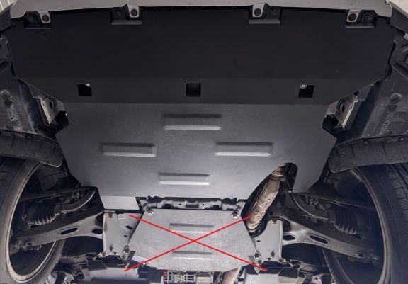 Cubre carter metalico Subaru Forester 5 Hybrid