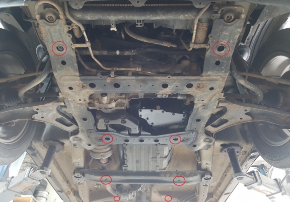 Cubre carter metalico Suzuki Grand Vitara 2