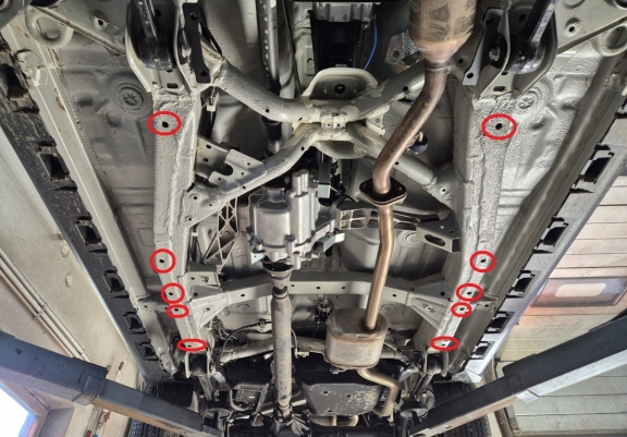 Protector de la caja de transferencia Suzuki Jimny - 5 puertas