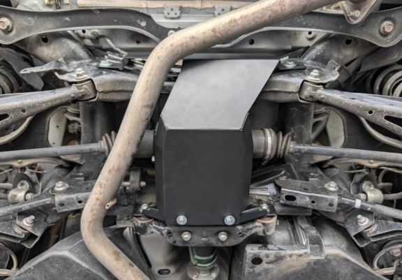 Protector del diferencial trasero Subaru Forester