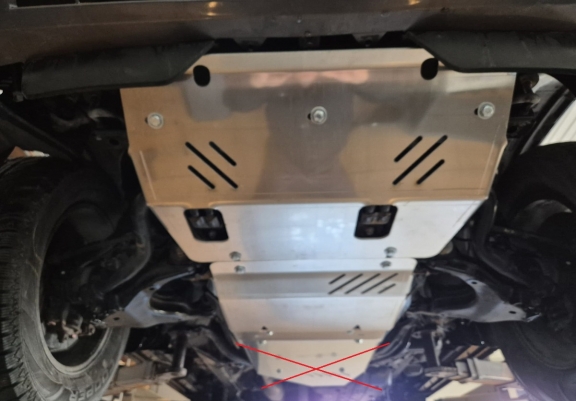 Cubre carter de aluminio Toyota Land Cruiser 150