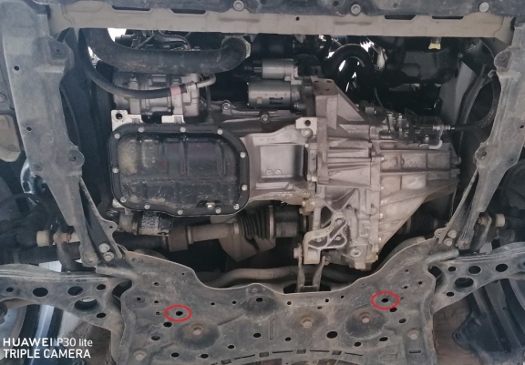 Cubre carter de aluminio Toyota Corolla