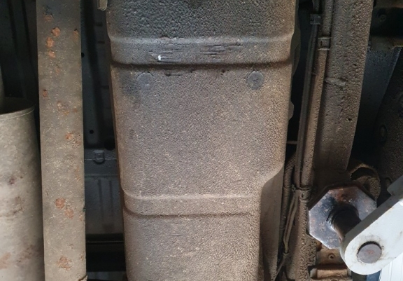 Protector del deposito de combustible Mitsubishi L 200