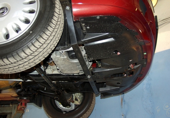 Cubre carter metalico Volvo S40