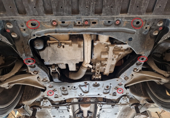 Cubre carter metalico Volvo XC90