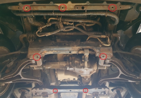 Cubre carter metalico Jeep Grand Cherokee