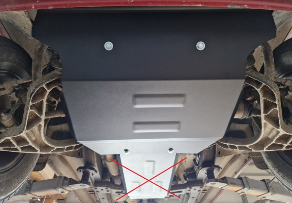 Cubre carter metalico Jeep Cherokee - KJ