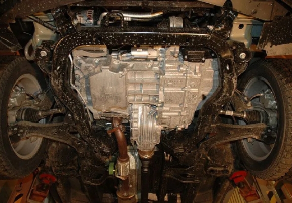 Cubre carter metalico Chevrolet Captiva