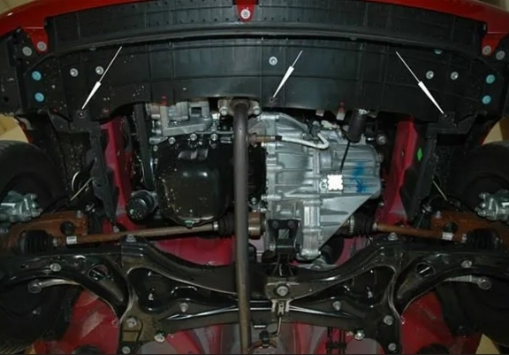 Cubre carter metalico Citroen C 1