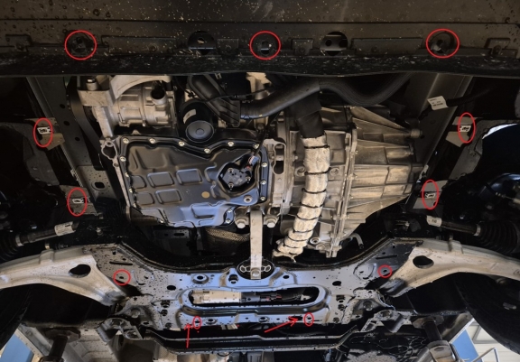 Cubre carter metalico Renault Master