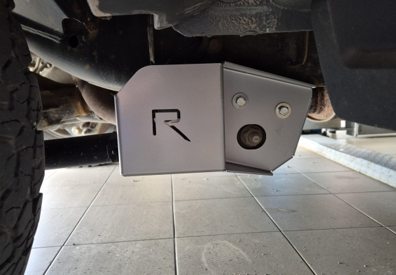 Cubre cárter de aluminio para sensor del brazo de suspensión trasero Ford Ranger Raptor